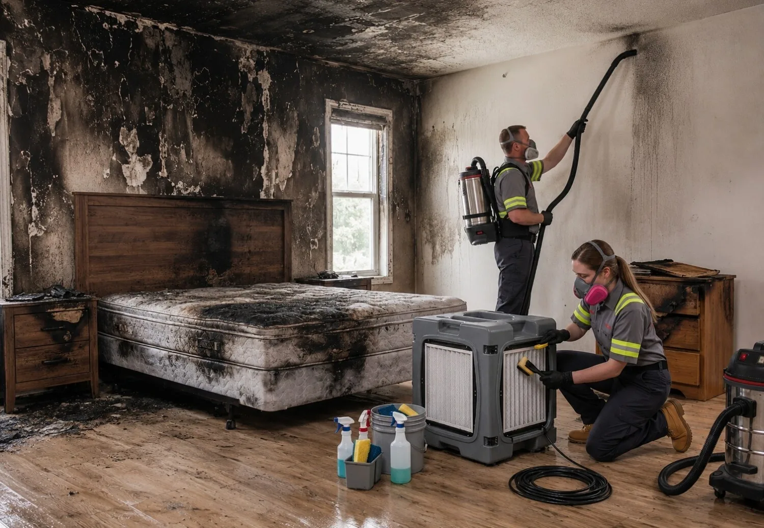 Fire Damage Restoration in Indio, CA